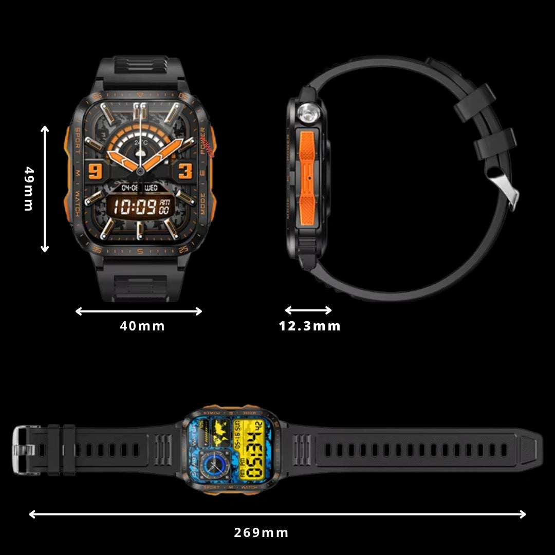 Smartwatch MILITAR PRO 9