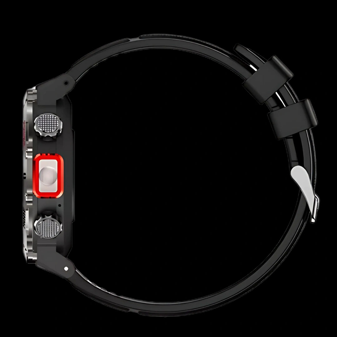 Smartwatch INDESTRUCTIBLE MILITAR G2 + 3 CORREAS (CUERO, METAL, SILICONA)