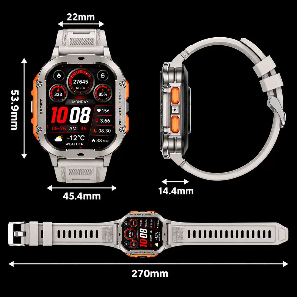Smartwatch CHRONO X PRO