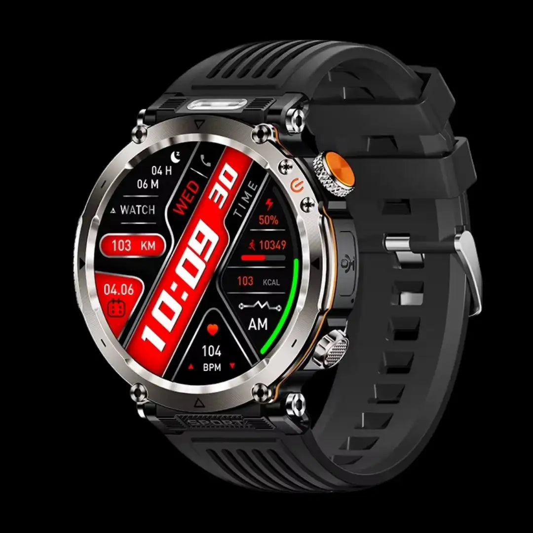 Smartwatch INDESTRUCTIBLE MILITAR G3+ 2 CORREAS (,METAL, SILICONA)