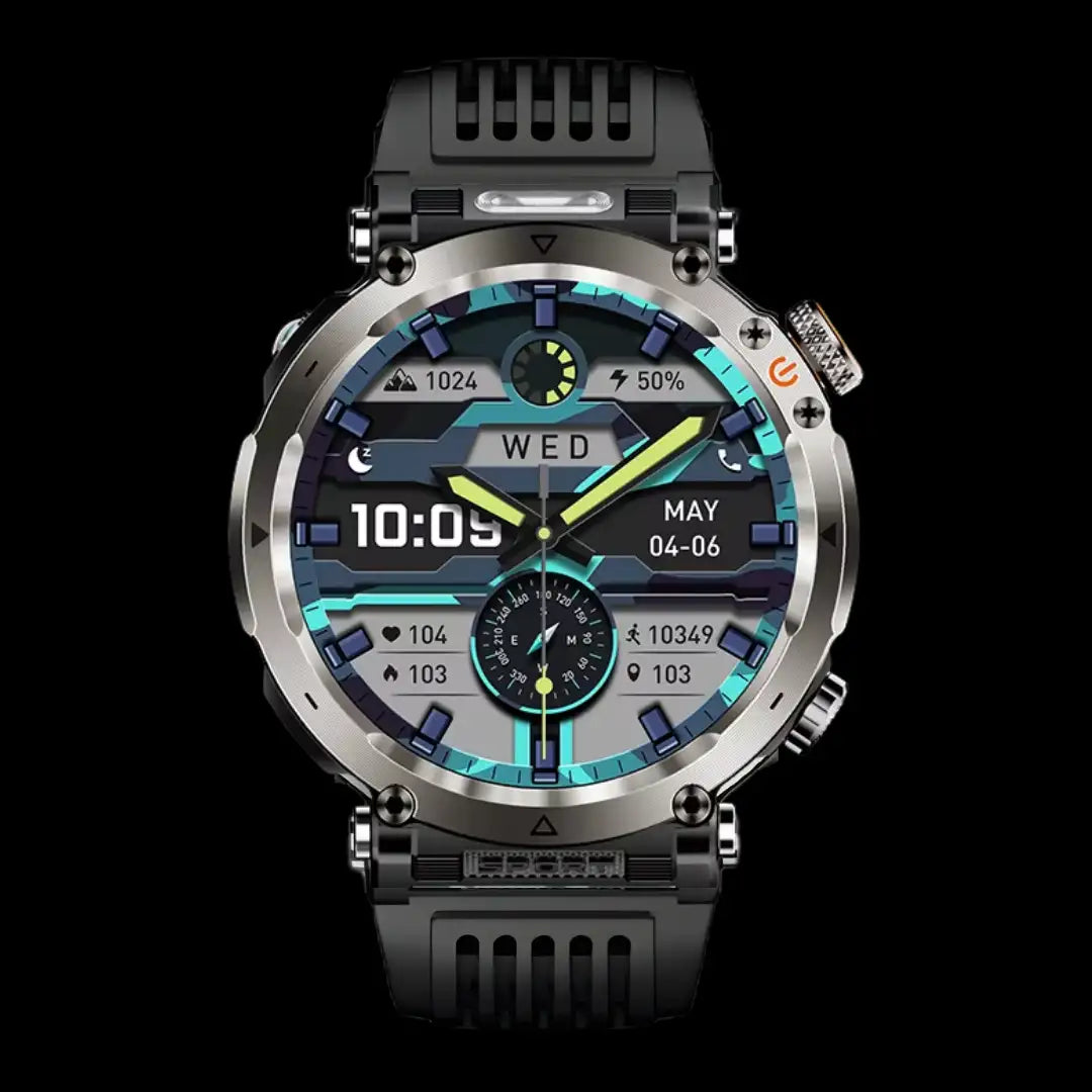 Smartwatch INDESTRUCTIBLE MILITAR G3+ 2 CORREAS (,METAL, SILICONA)